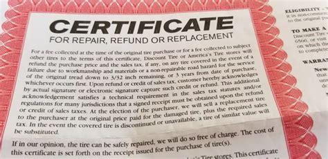 are the certicicates at discount tire worth it